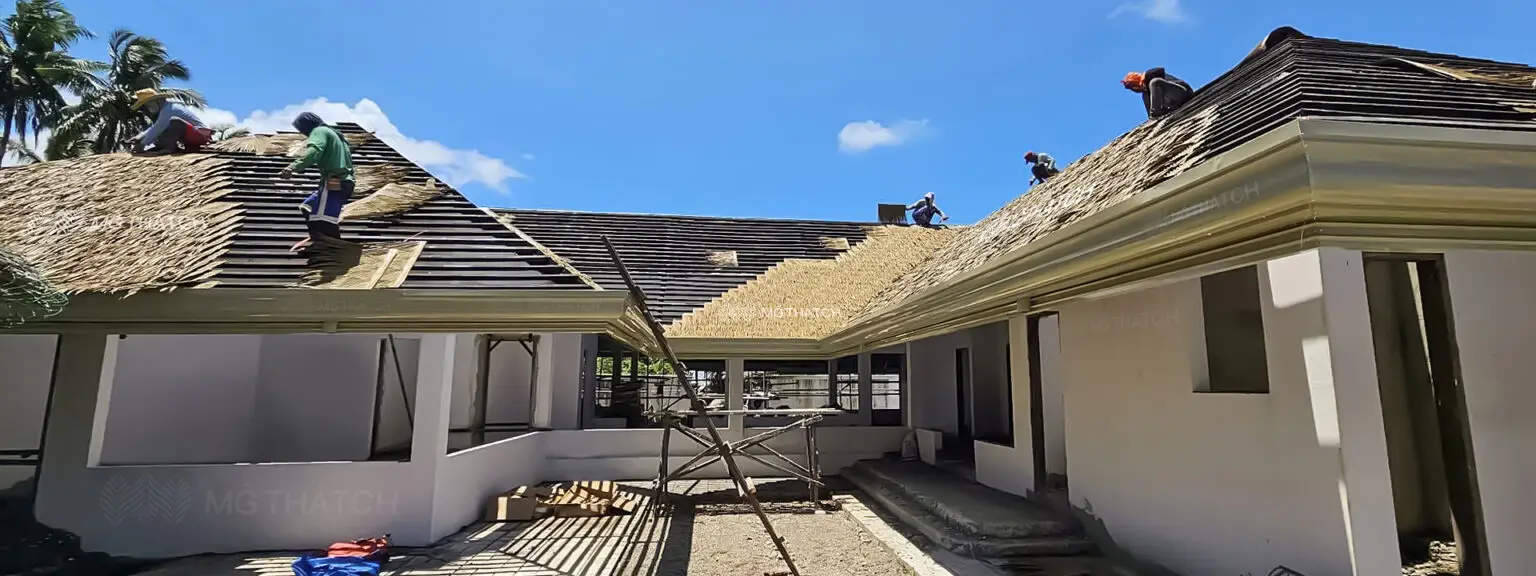 Techo de palma artificial - MGTHATCH - Palma sintética - MGTHATCH Techo de palma artificial - MGTHATCH