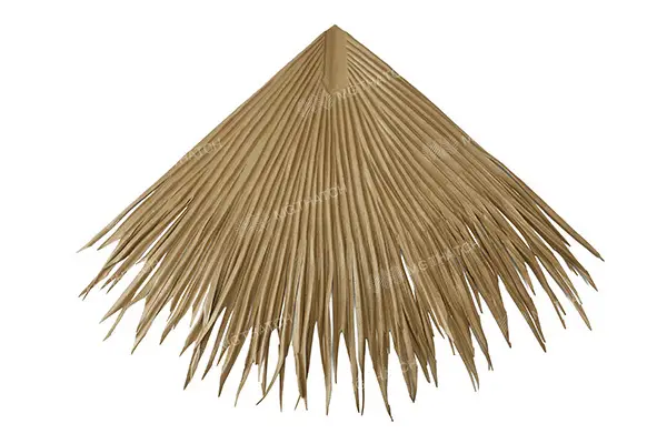 Palma sintética - Cumbrera de techo inclinada - Accesorios