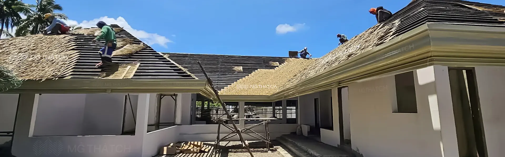 Techo de palma artificial - MGTHATCH