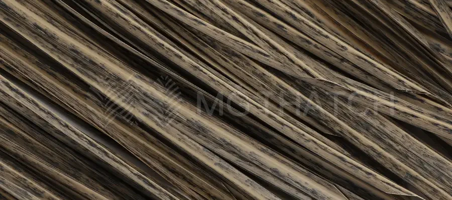 Carta de colores de techos de paja artificial -HC03