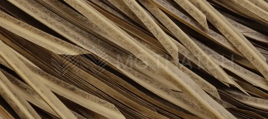 Carta de colores de techos de paja artificial -HC07