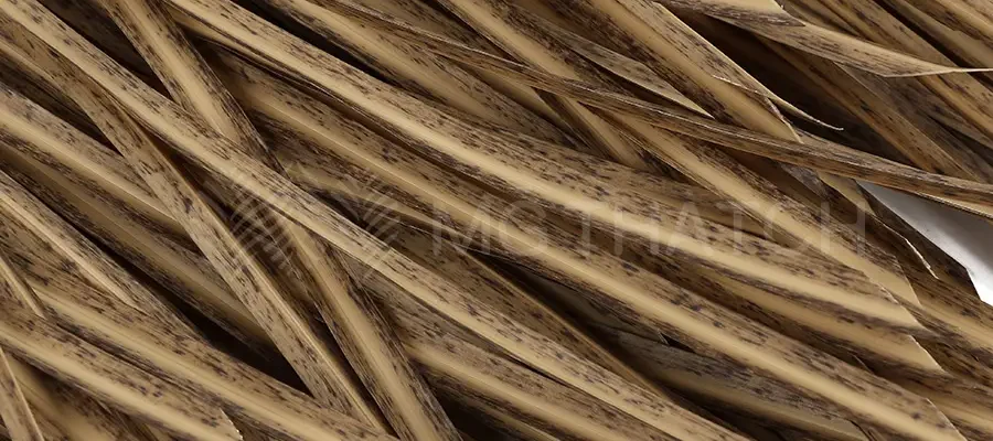 Carta de colores de techos de paja artificial -HC08