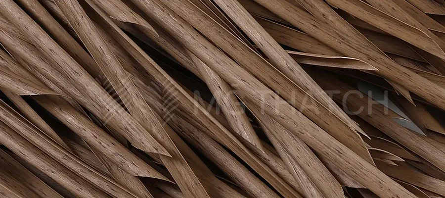 Carta de colores de techos de paja artificial -HC10